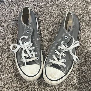 Converse Gray Low-Top Sneakers